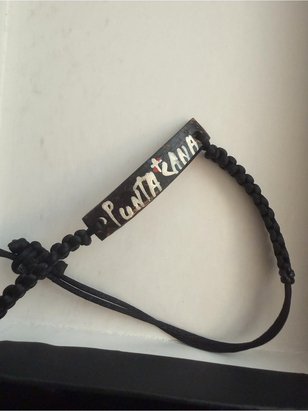 Black Braided Leather Bracelet